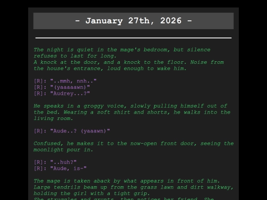LoreSpecifics/AudreyRikhConvo/our_lives_interrupted screenshot