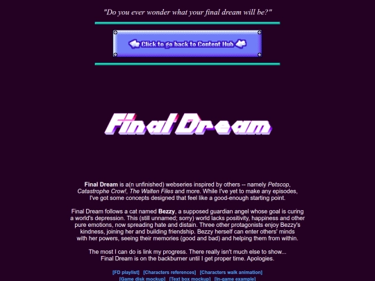 finalDream screenshot