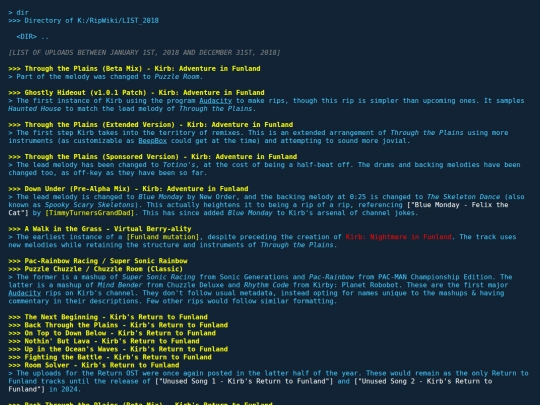 skai/SKRipWiki/LIST_2018 screenshot
