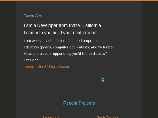templates/home screenshot