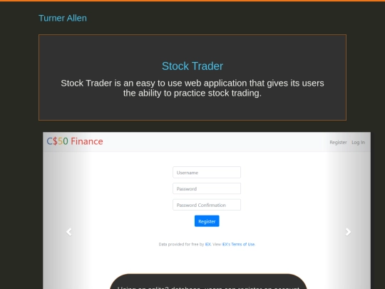 templates/trader screenshot