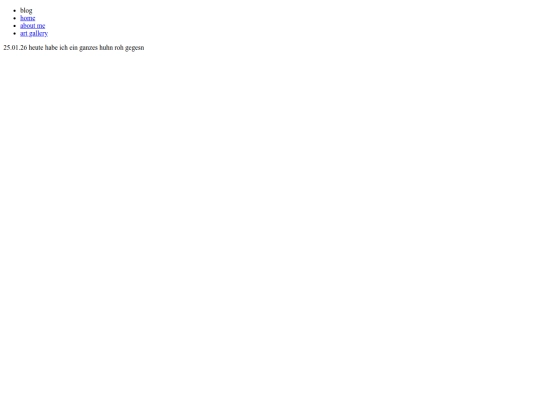 blog screenshot