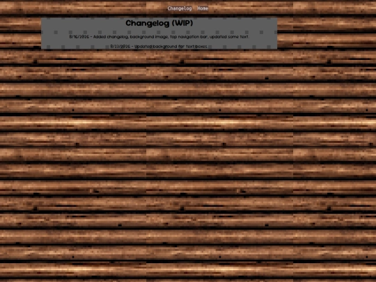 changelog screenshot