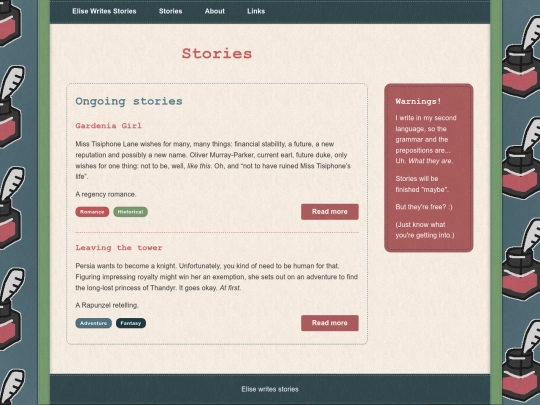 stories screenshot