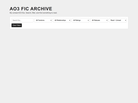ao3 screenshot