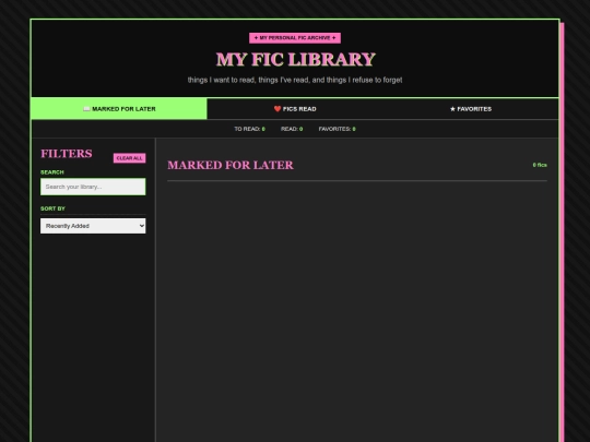 ficlibrary screenshot
