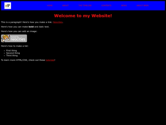 contents screenshot