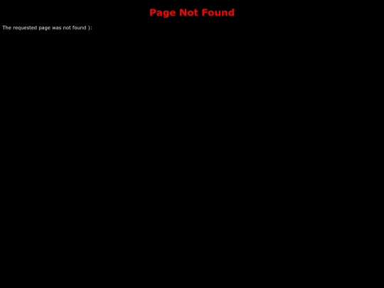 not_found screenshot