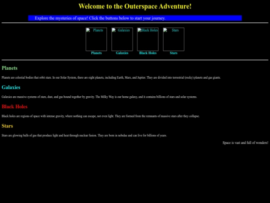 demo4outerspace screenshot