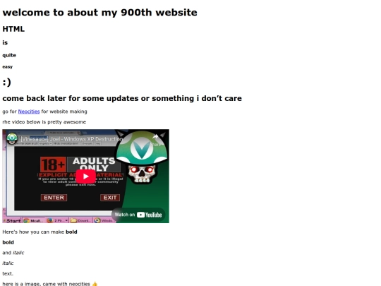 test screenshot