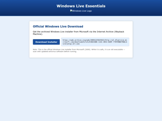 windowslive screenshot