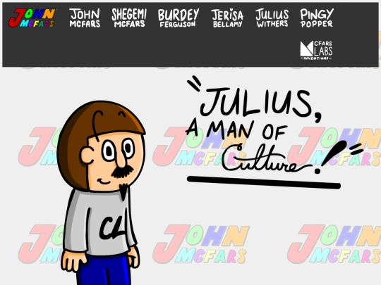 additional pages/more pages/Julius Bio screenshot