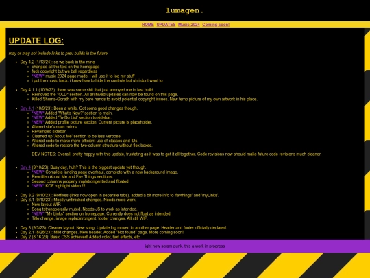 updates screenshot