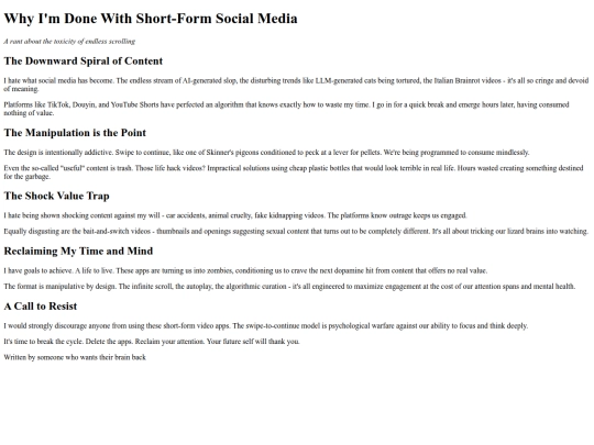 blogs/i-hate-social-media screenshot