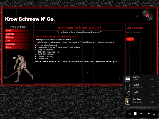 krow/home screenshot