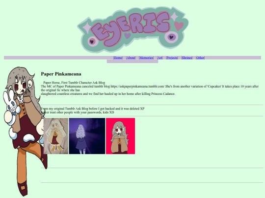 Other/My Characters/PaperPinkameana screenshot