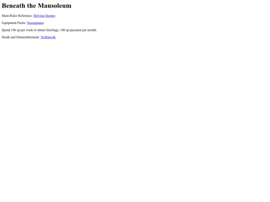 rpgs/games/mausoleum screenshot