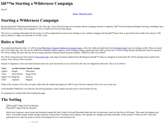 rpgs/wilderness-campaign screenshot