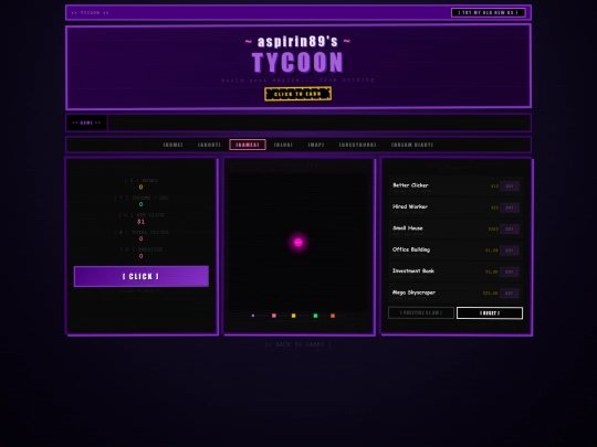 tycoon screenshot