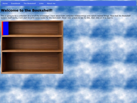 bookshelf screenshot