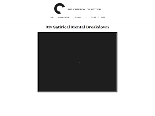 Hag/MySatiricalMentalBreakdown screenshot