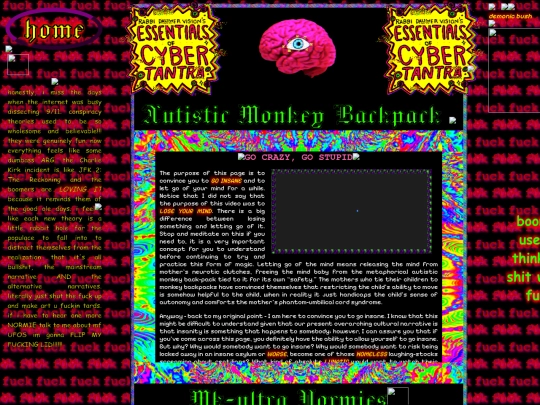 weirdpages/godfrequency screenshot
