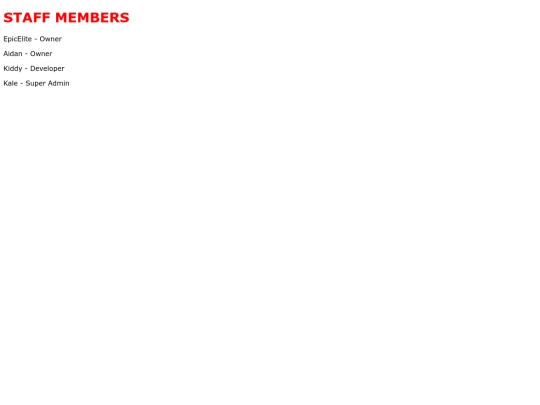 staff screenshot