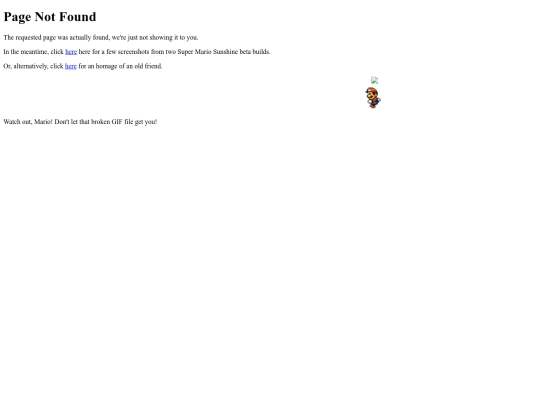 not_found screenshot