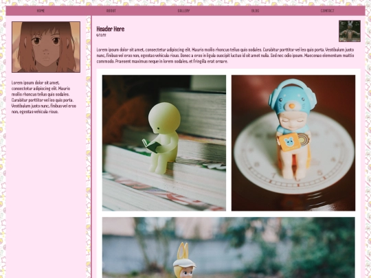 blog screenshot