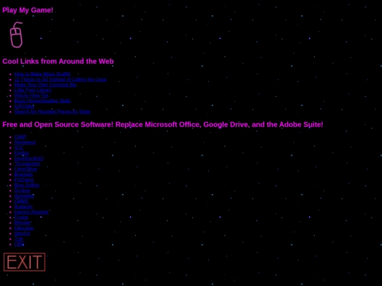 links screenshot