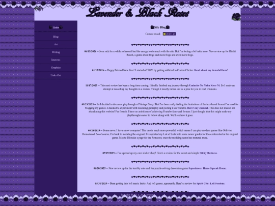 blog screenshot
