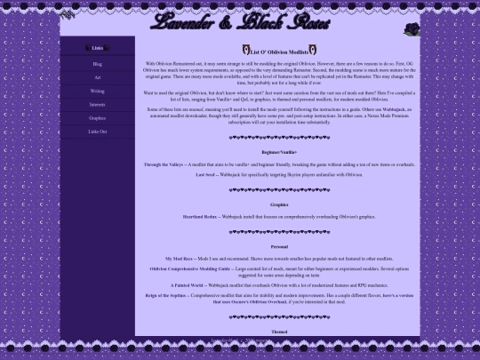 int-elderscrolls-obmodlists screenshot