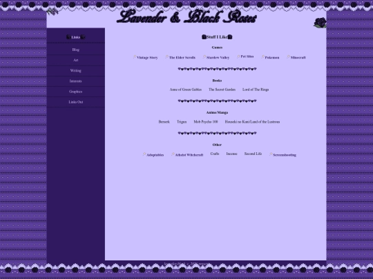 interests screenshot