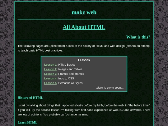 html_lessons screenshot