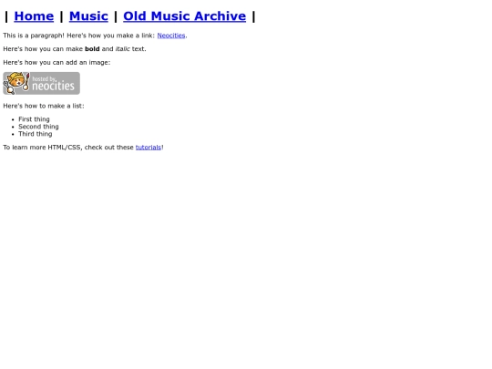 music screenshot