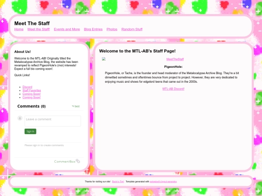 secondpage screenshot