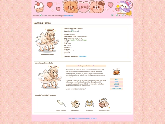 goat profiles/AngeIsFoodCake screenshot