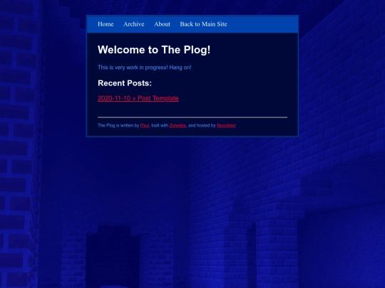 blog screenshot