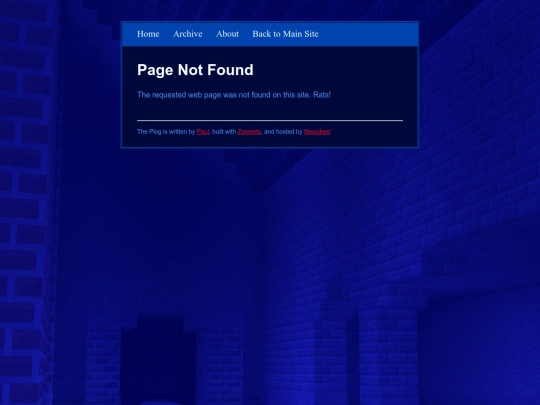 blog/not_found screenshot