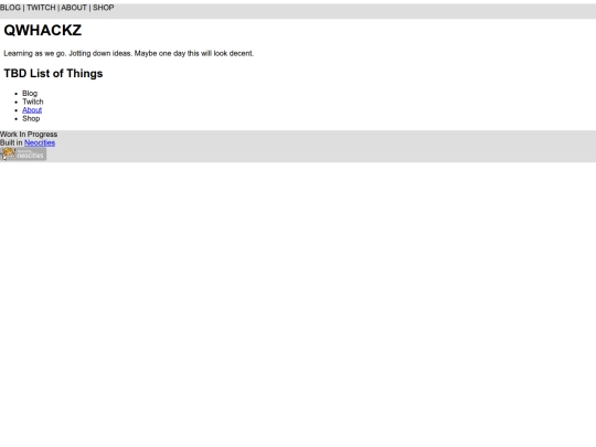 index screenshot