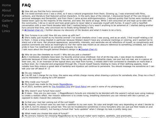 faq screenshot