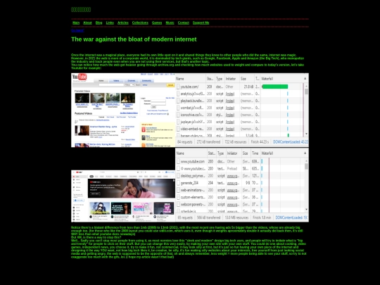 bloat screenshot