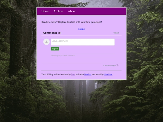 posts/templet screenshot