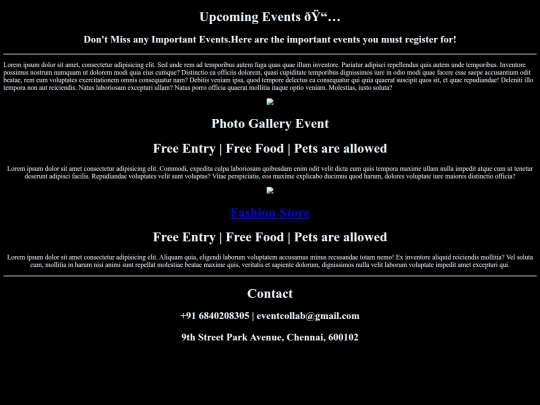 events/event screenshot