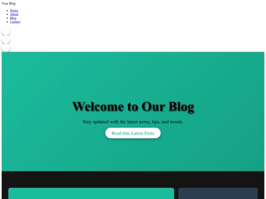 blog screenshot