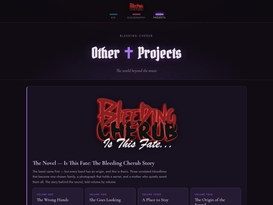 projects screenshot
