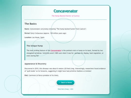 concavenator screenshot