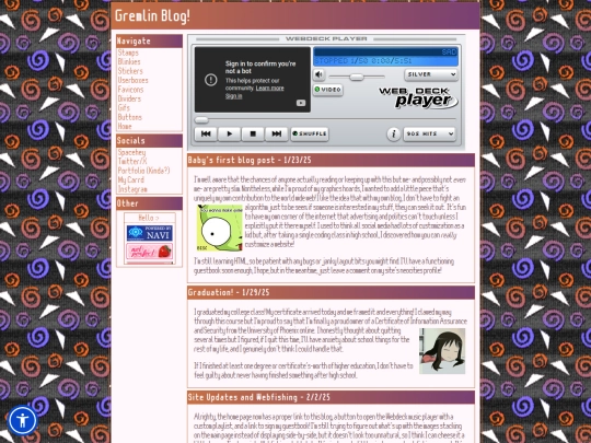 Blog4Nerds screenshot