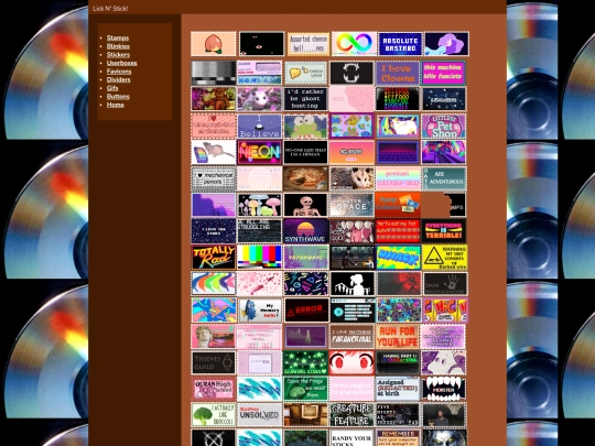 Website!!/Stamps screenshot