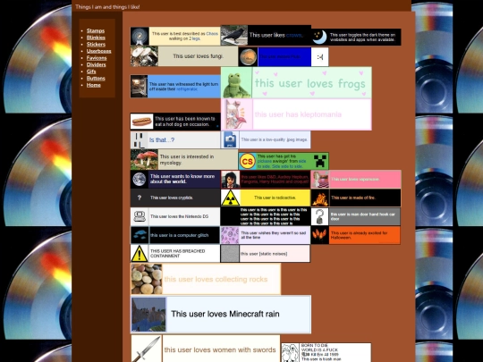 Website!!/Userboxes screenshot
